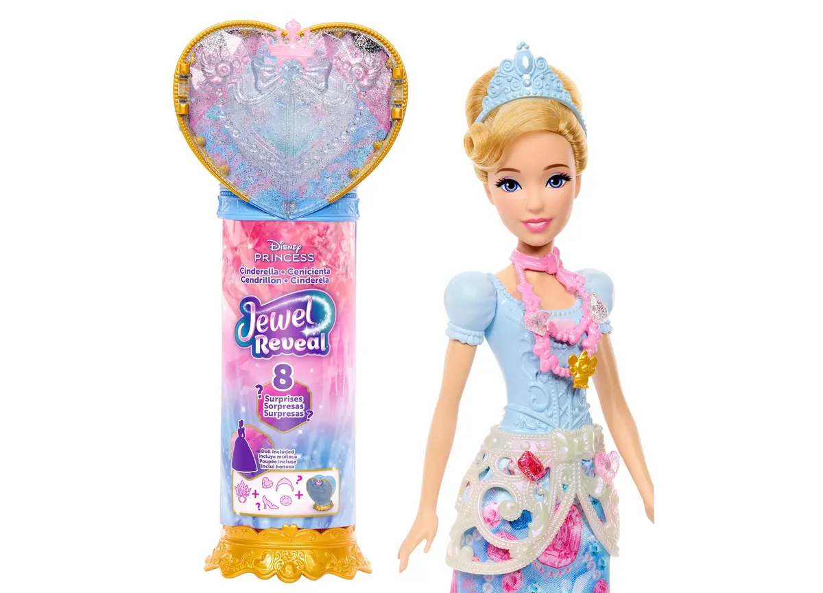 Disney Princess Jewel Reveal - Cinderella Fashion Doll 1