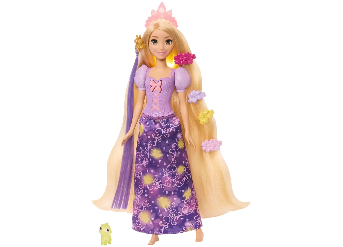 Disney Princess - Light-Up Hair Rapunzel Fashion Doll 1