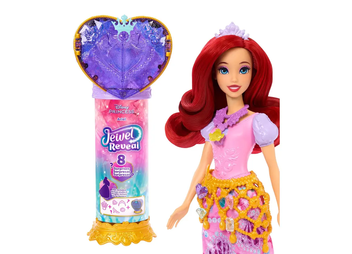 Disney Princess - Jewel Reveal Ariel Fashion Doll 1