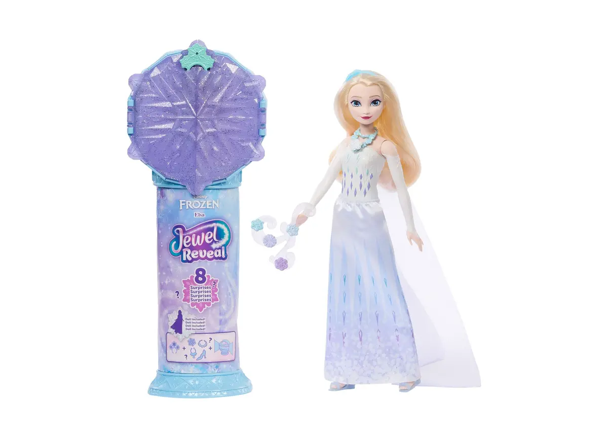Disney Princess - Frozen Jewel Reveal Elsa Fashion Doll 1