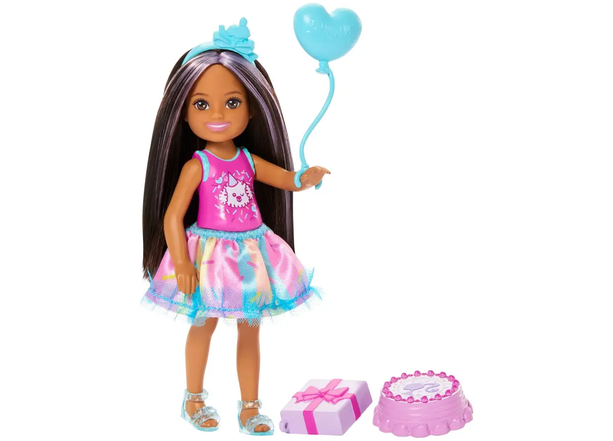 Barbie Club Chelsea Birthday-Themed Small Doll - Party Ready 1