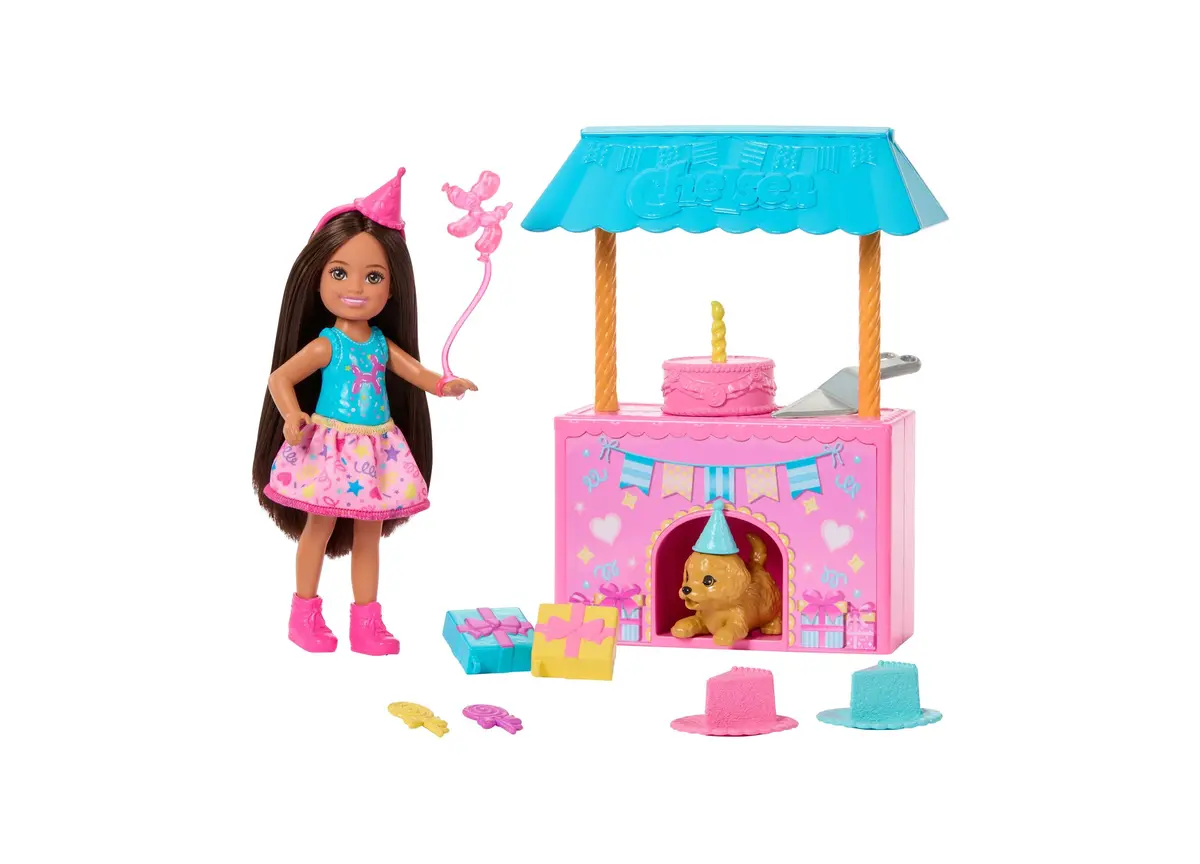 Barbie Club Chelsea Surprise Birthday Party Playset 1