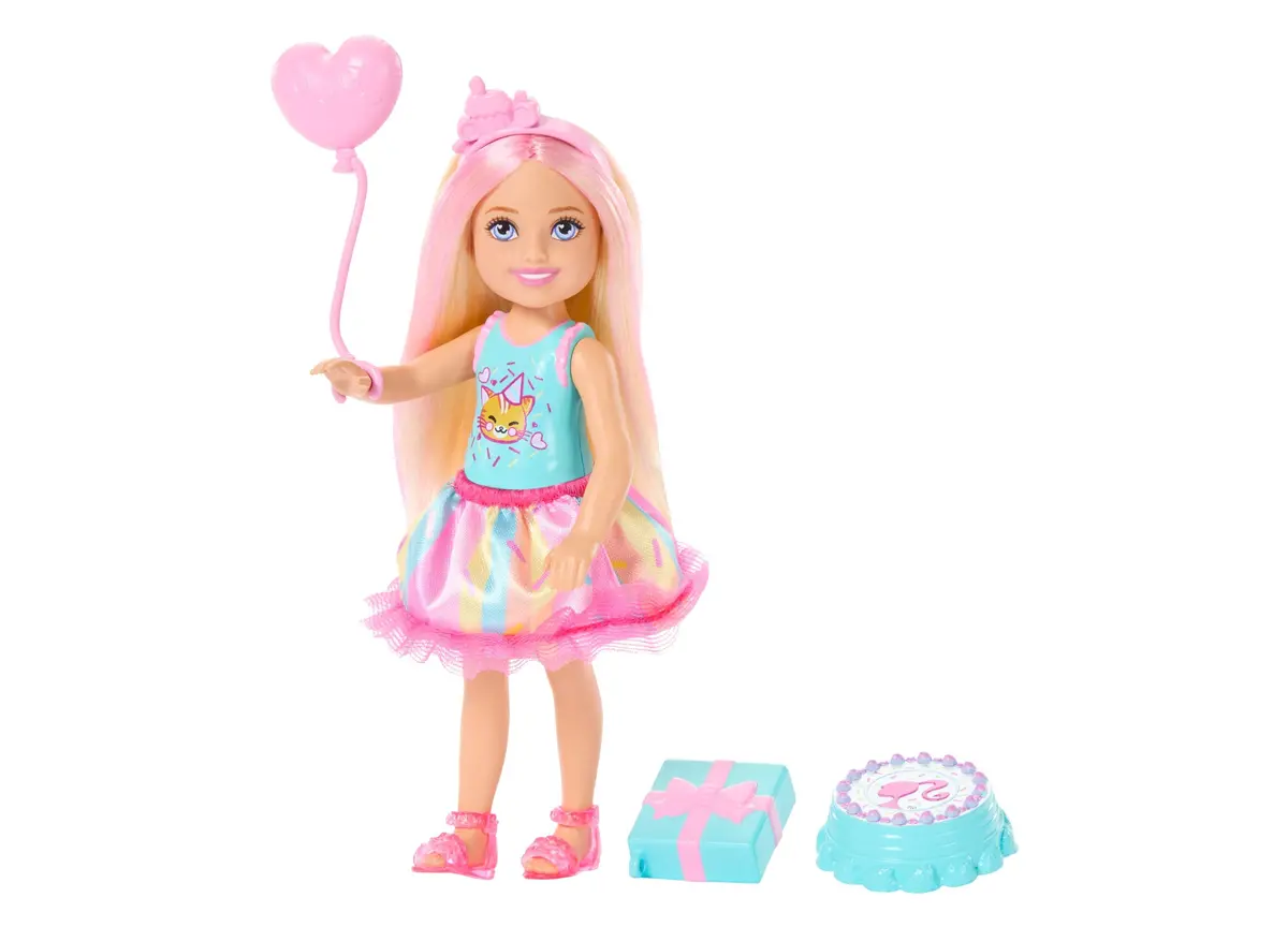 Barbie Club Chelsea Birthday-Themed Small Doll 1
