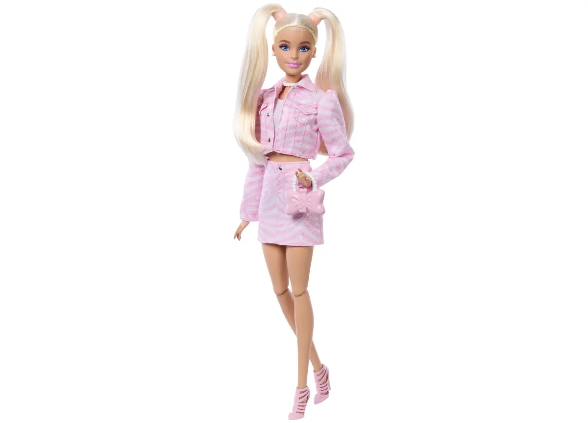 Barbie Deluxe Style Fashion Doll - Denim Jacket And Skirt 1