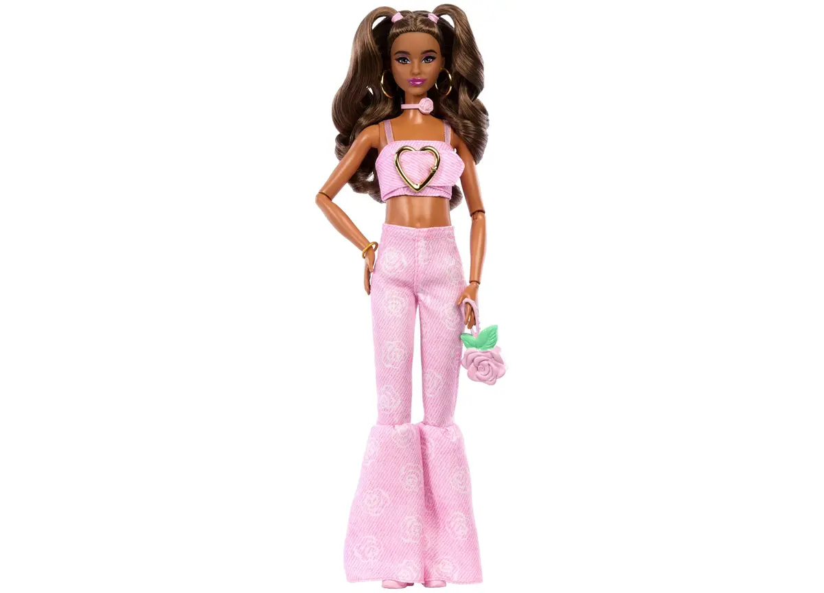 Barbie Deluxe Style Fashion Doll - Denim Crop Top 1