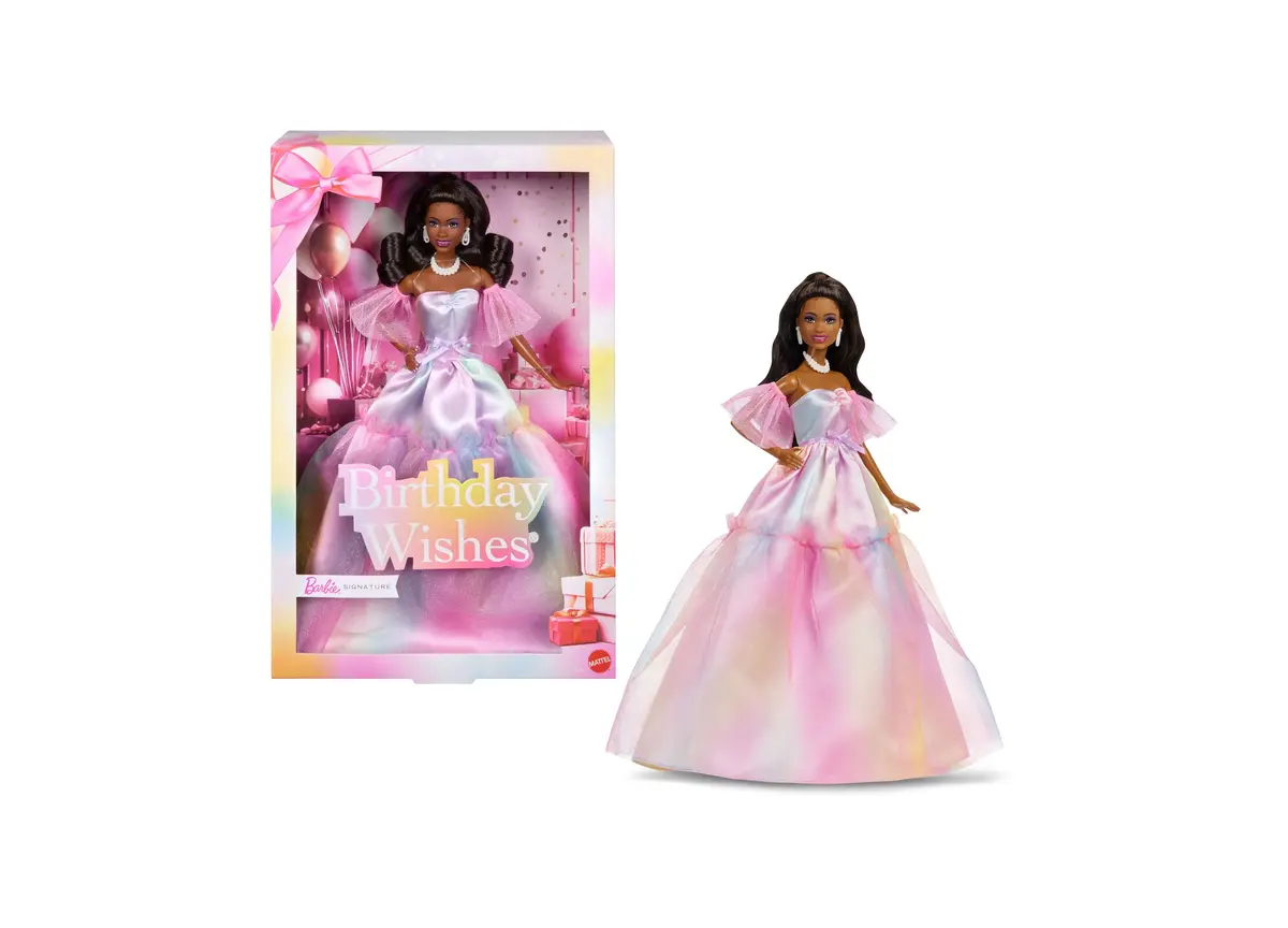Barbie Signature Birthday Wishes Fashion Doll - Glittery Gown 1