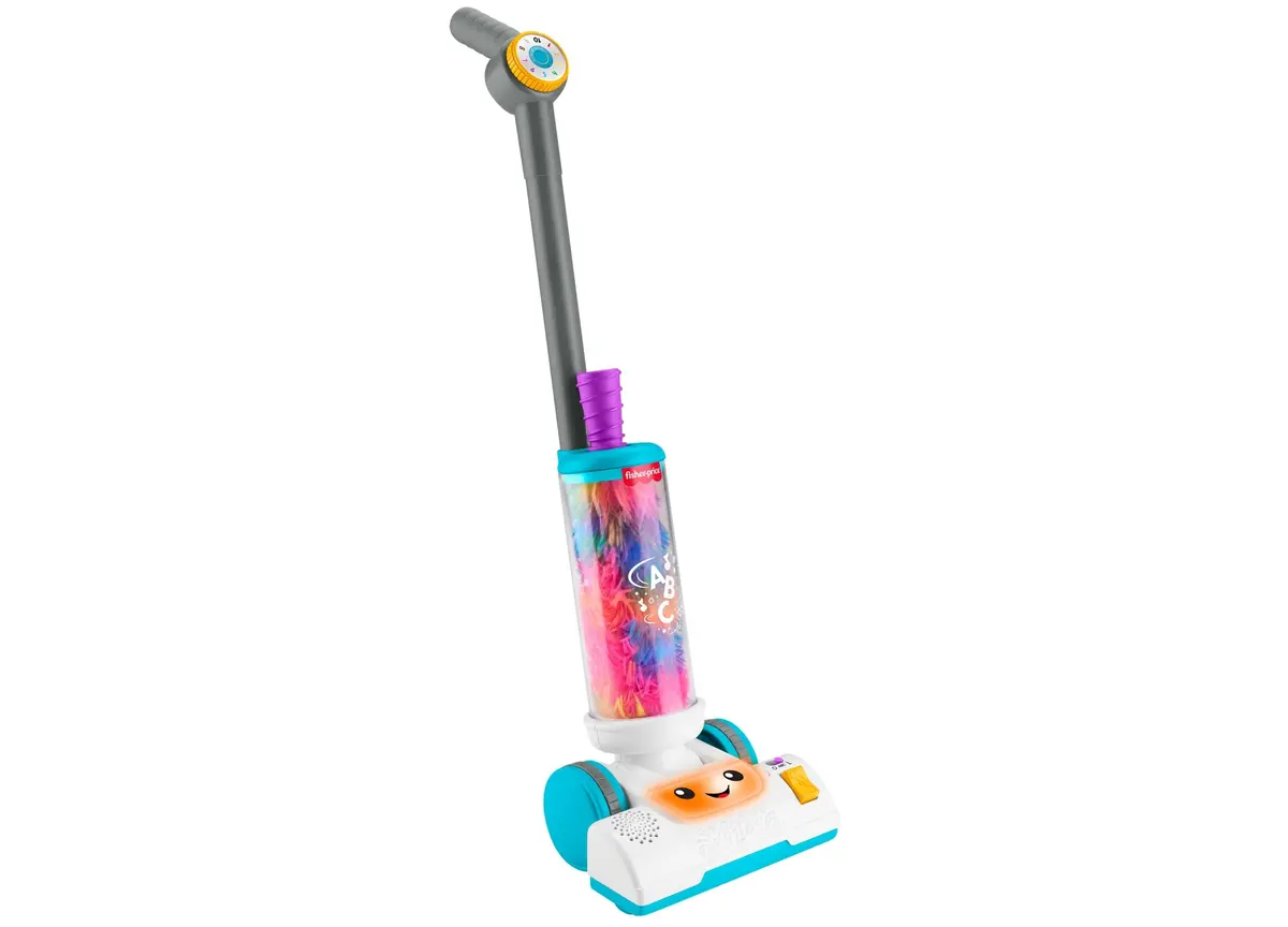 Fisher-Price Laugh & Learn - 2-In-1 Vacuum - Learning Toy For Toddlers 1