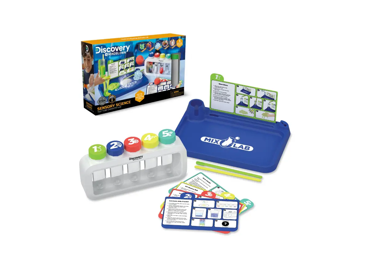 Discovery #Mindblown Sensory Science Test Tube Chemistry Lab Set 1