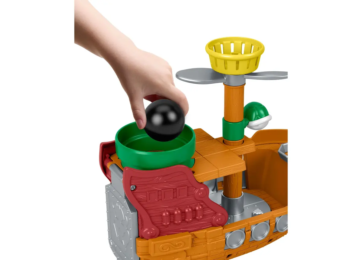 Fisher Price Little People My Mario Bowser's Airship Playset 2