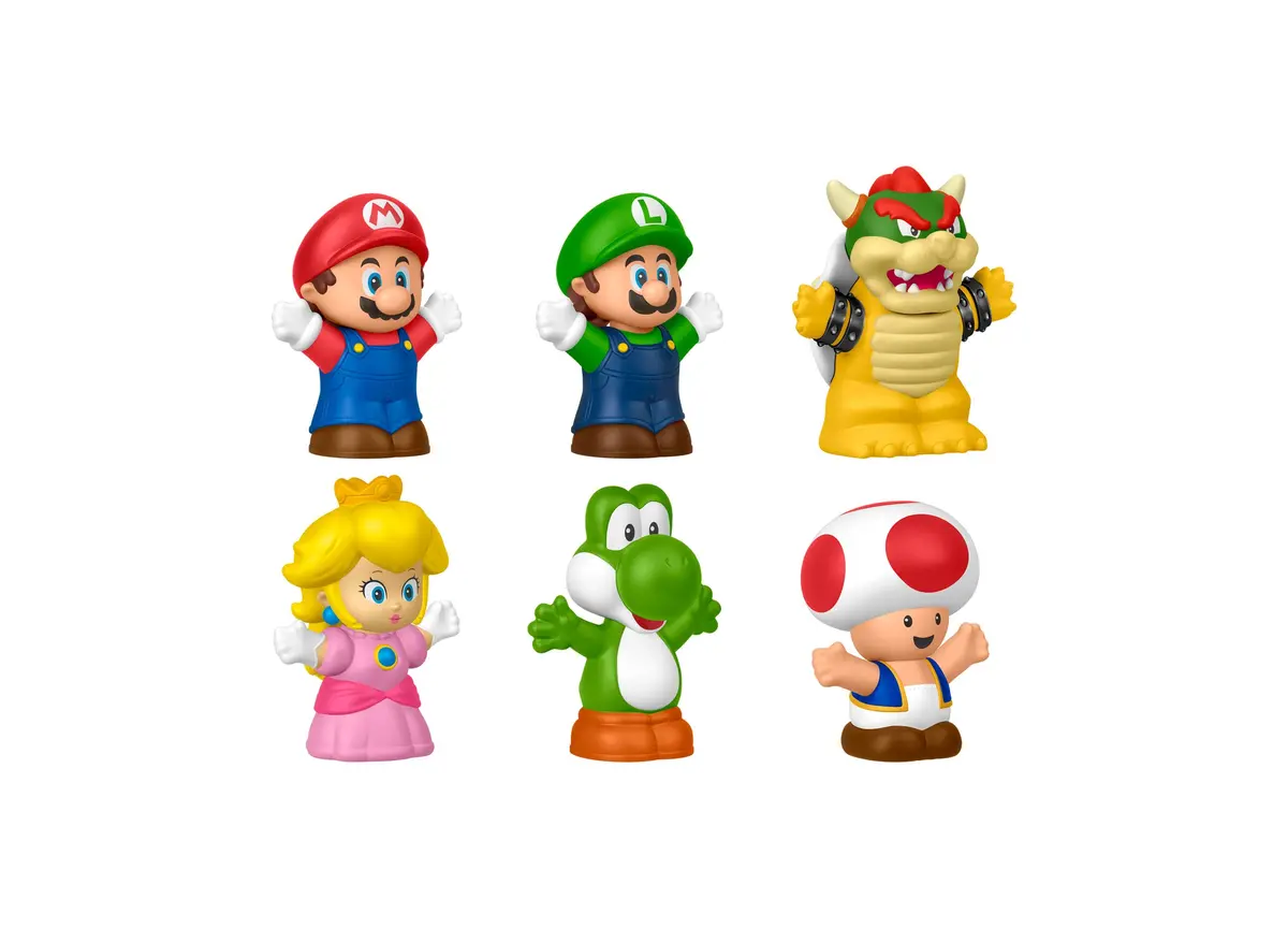 Fisher Price Little People Super Mario 6-Figure Playset 1