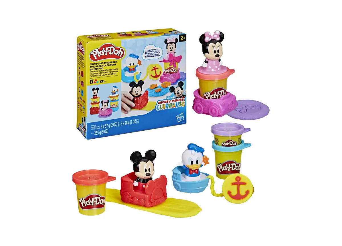 Play-Doh Disney Junior Mickey Mouse Stamp And Go Creative Megapack 1