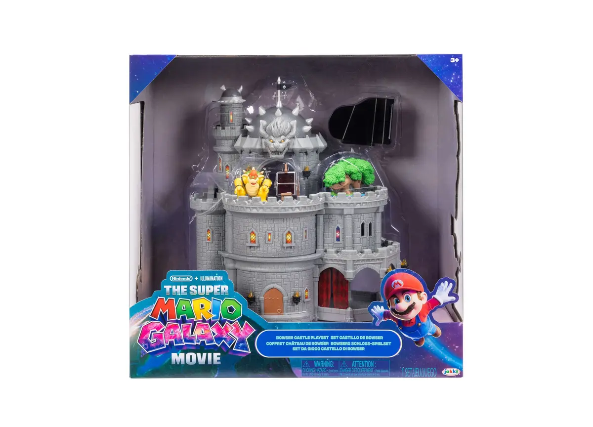 Super Mario Galaxy Movie Deluxe Bowser Castle Playset - Collector's Edition 1