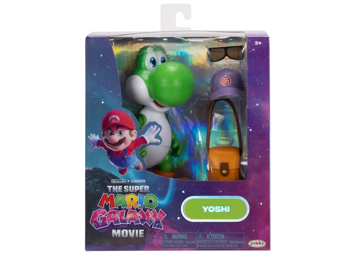 Super Mario Galaxy Movie 5 Inch Collector Yoshi Figure 1