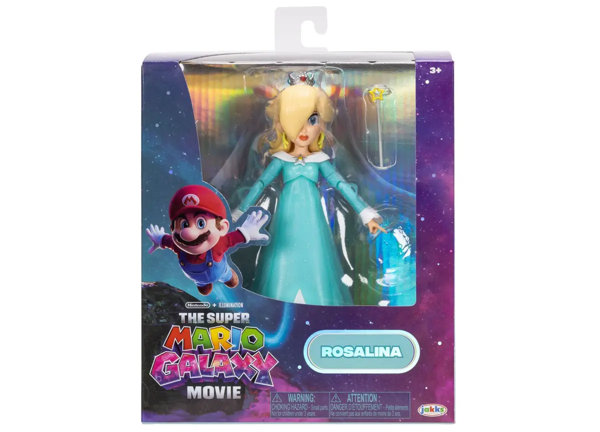 Jakks Pacific Super Mario Galaxy Movie 5" Action Figure - Rosalina 1