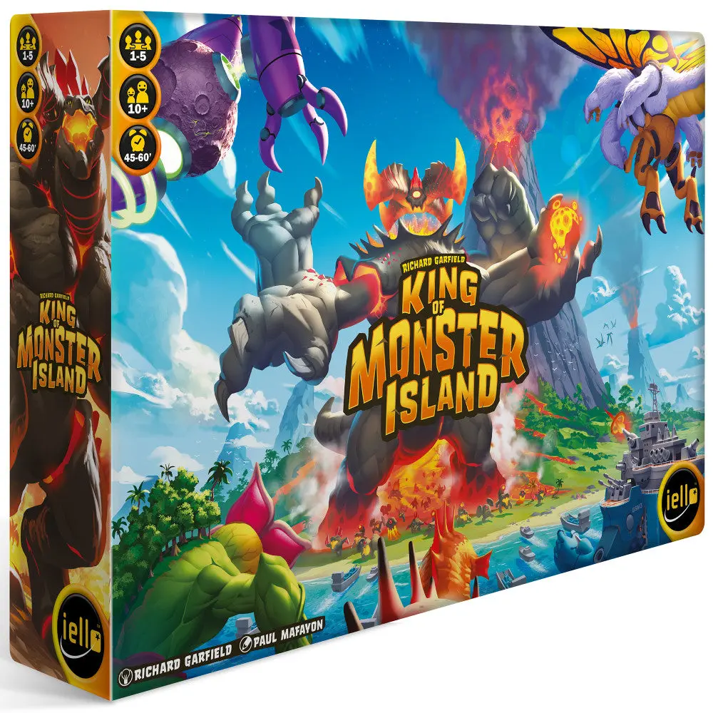 Iello: King Of Monster Island Cooperative Strategy Board Game 1