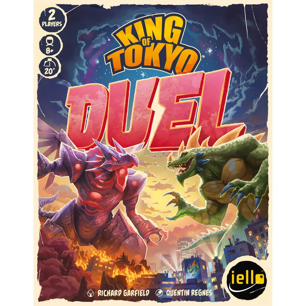 Iello King Of Tokyo: Duel - Epic Monster Showdown Board Game 1