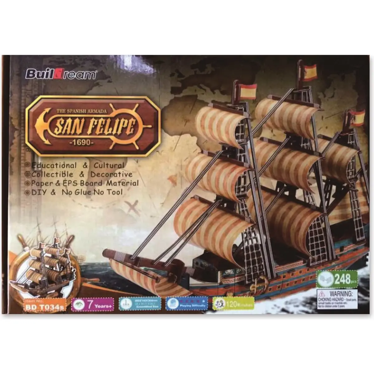 Buildream The Spanish Armada 3D Puzzle Adventure 1
