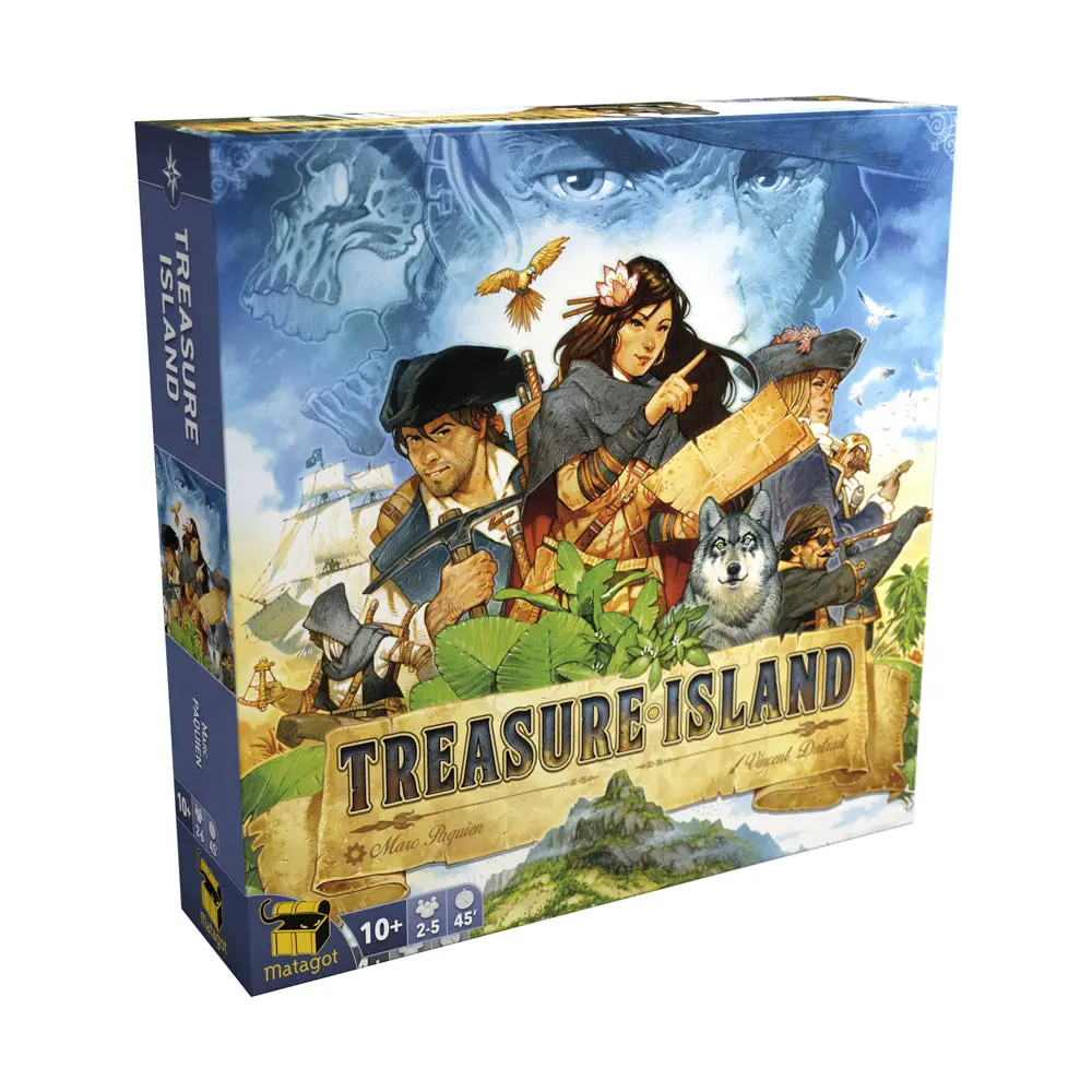 Treasure Island Adventure Board Game By Matagot 1