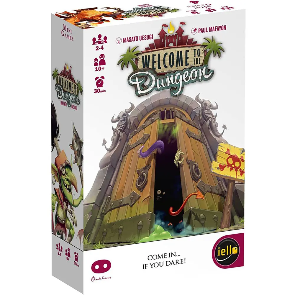 Welcome To The Dungeon Iello Strategy Board Game 1