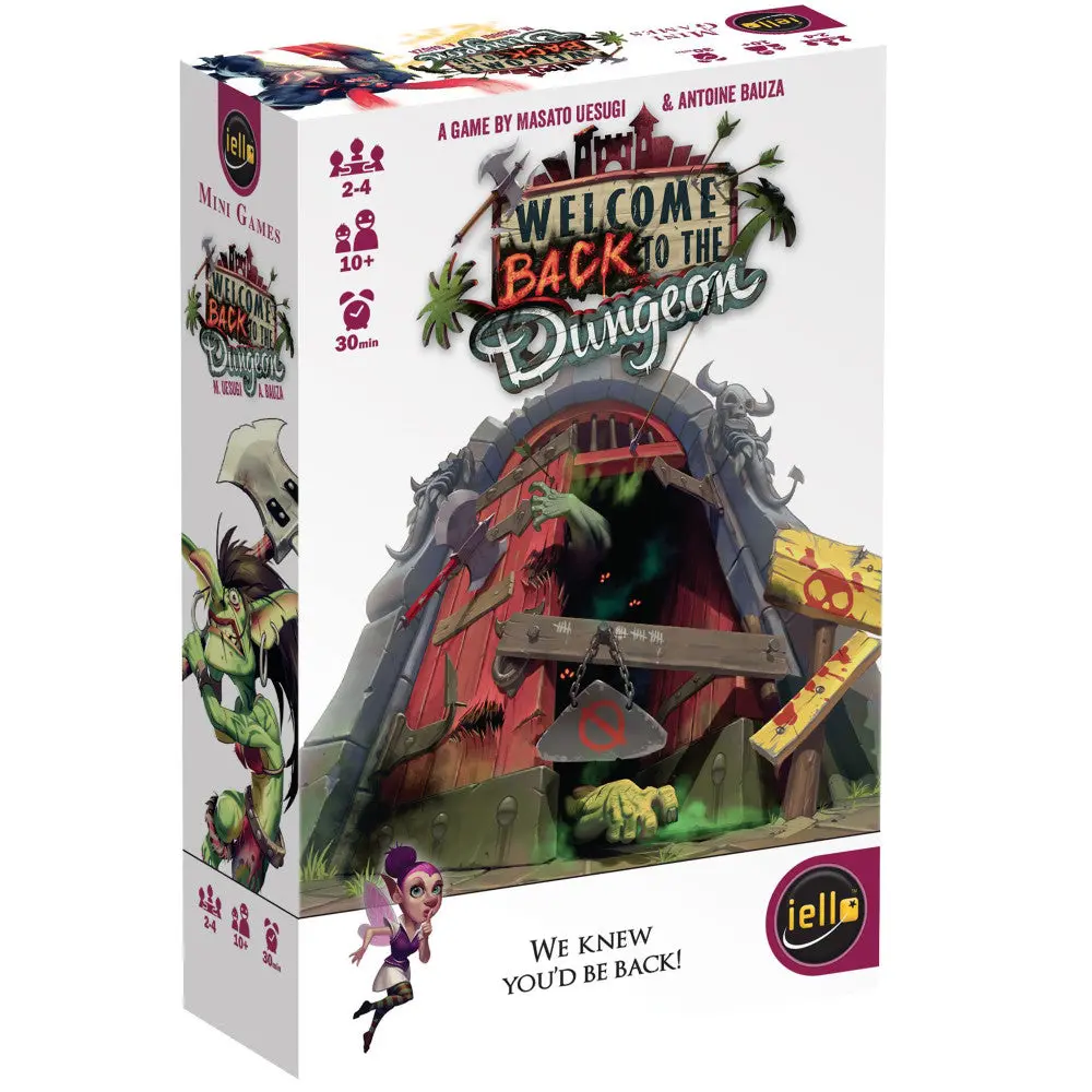 Welcome Back To The Dungeon Iello Standalone Or Expansion Board Game 1
