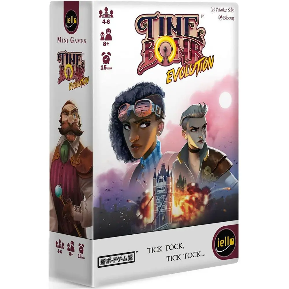 Time Bomb Evolution - Iello Detective Strategy Card Game 1