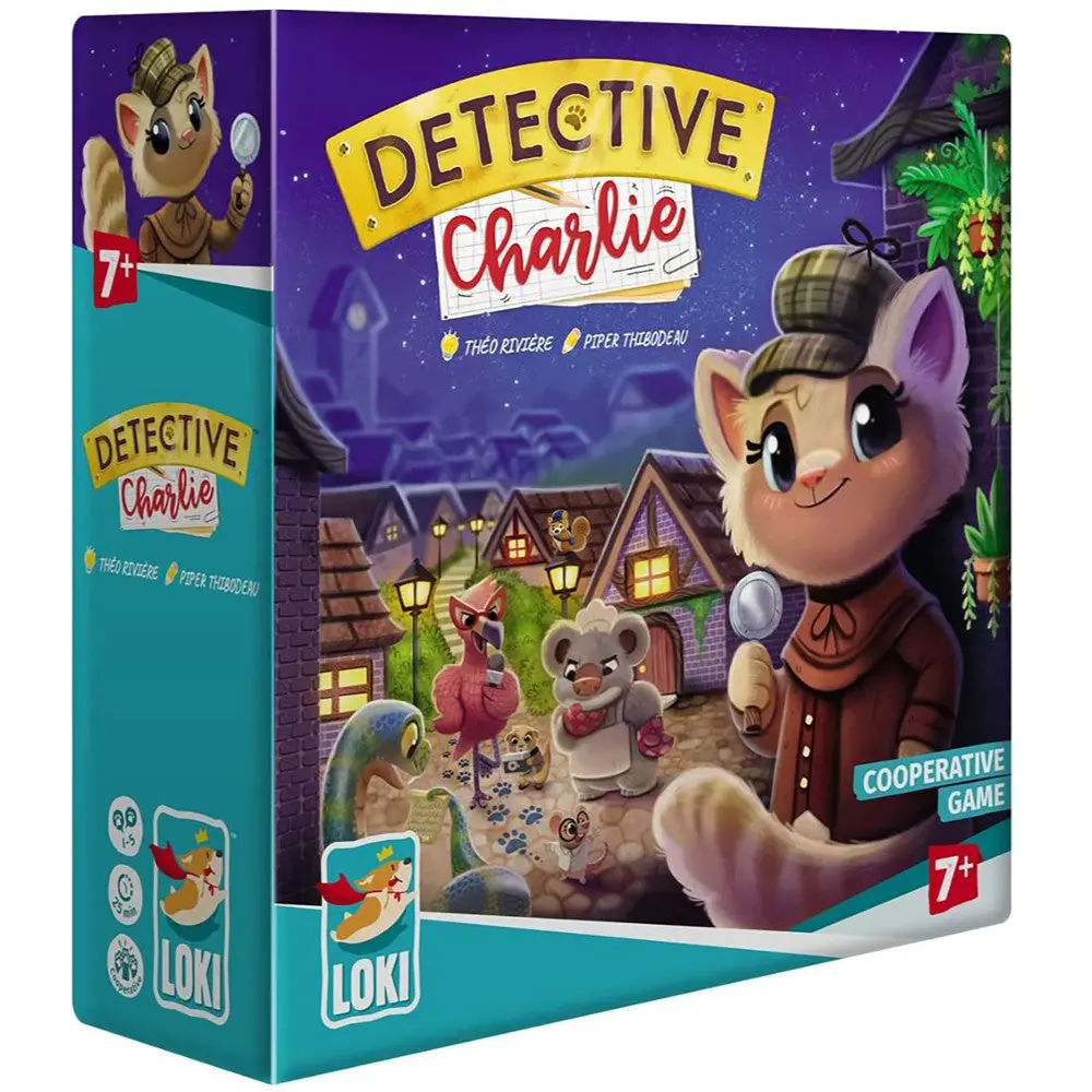 Detective Charlie - Loki Cooperative Mystery Board Game 1