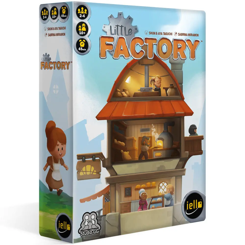 Little Factory Resource Management & Building Card Game By Iello 1