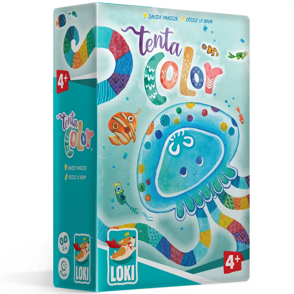 Tentacolor Ocean Explorer Color-Matching Drafting Game 1