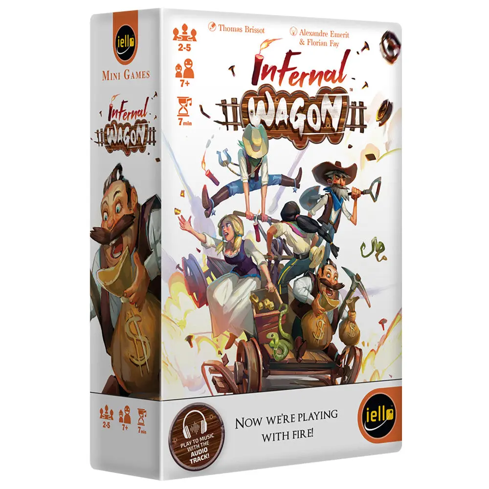 Iello Infernal Wagon Cooperative Quick Party Game 1