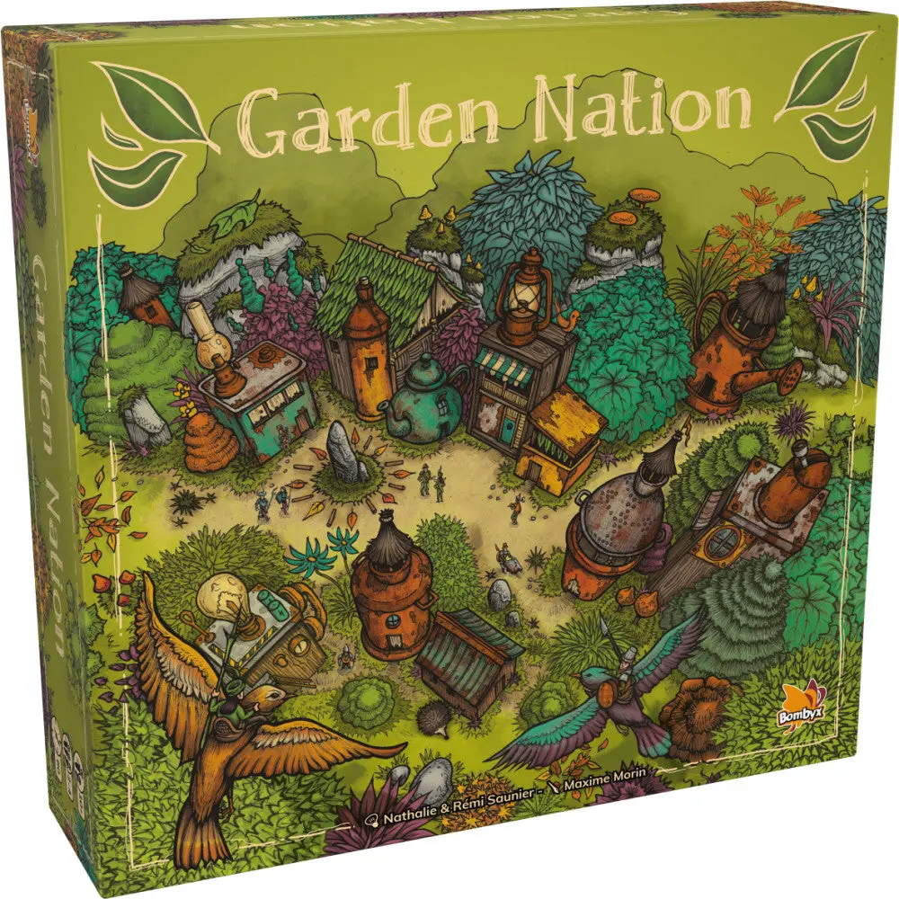 Garden Nation Strategy Board Game By Nathalie & R√©Mi Saunier 1