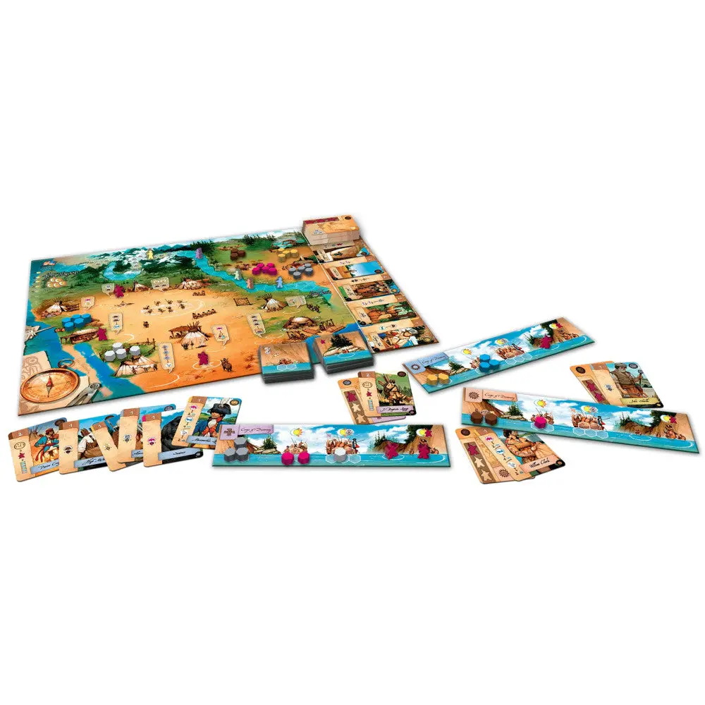 Lewis & Clark The Expedition Second Edition Strategy Board Game 2