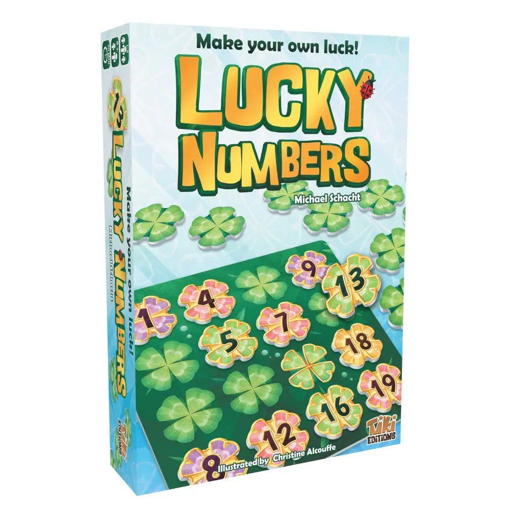 Lucky Numbers Tiki Editions Strategy Board Game 1