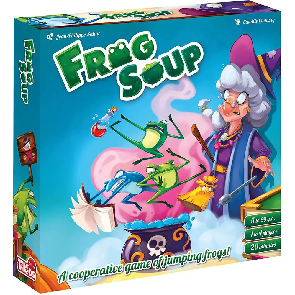 Frog Soup Family Cooperative Game For Ages 5+ 1