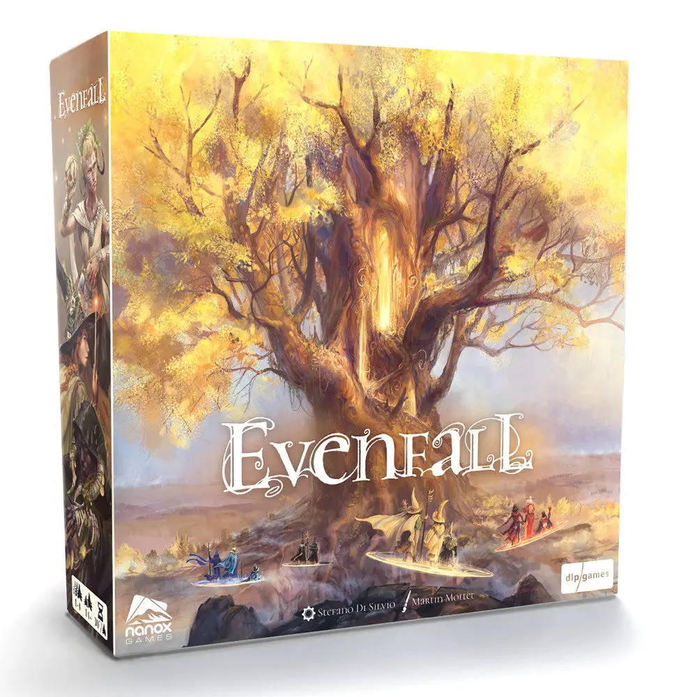 Evenfall: Mystical Clans Strategy Board Game By Dlp Games, Ages 14+, 1-4 Players 1