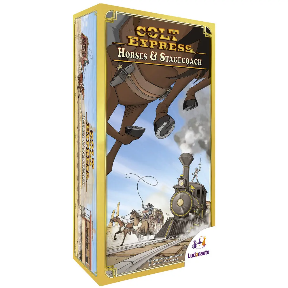 Colt Express: Horses & Stagecoach Expansion - Wild West Adventure Game 1