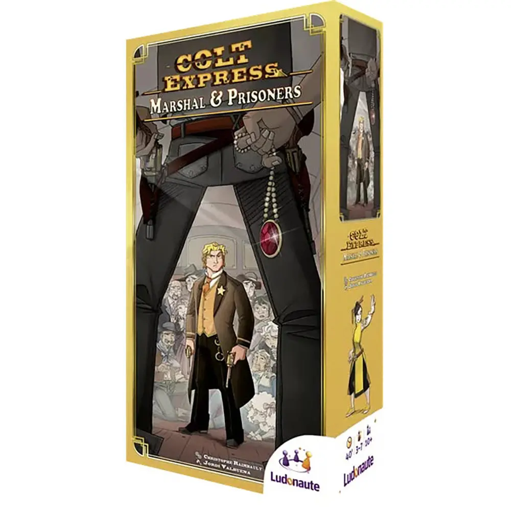 Colt Express: Marshal & Prisoners Expansion - American West Board Game 1