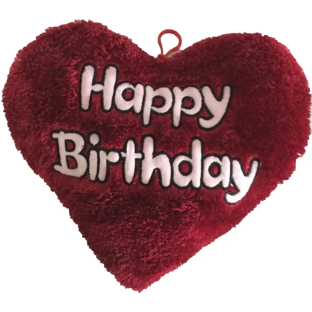 Heartfelt Cuddles Personalized Message Plush Heart - Red 1