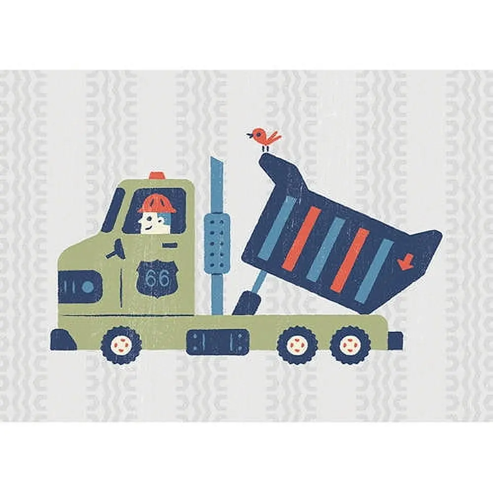 Oopsy Daisys Little Tow Truck 14X10 Wall Art With Contemporary Design 1