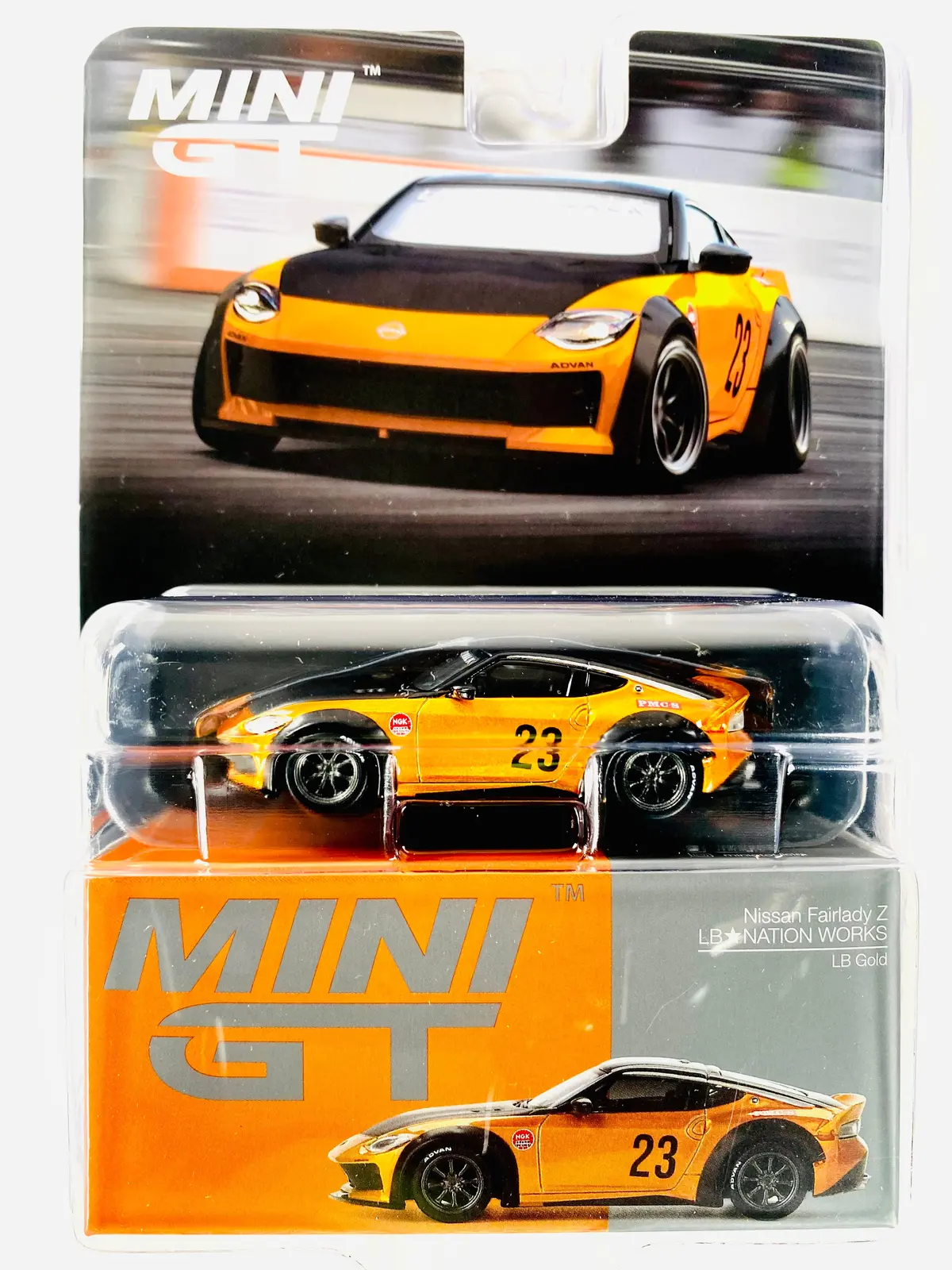 Mini Gt Mijo Exclusive Nissan Z Lb-Nation Works Gold #782 1