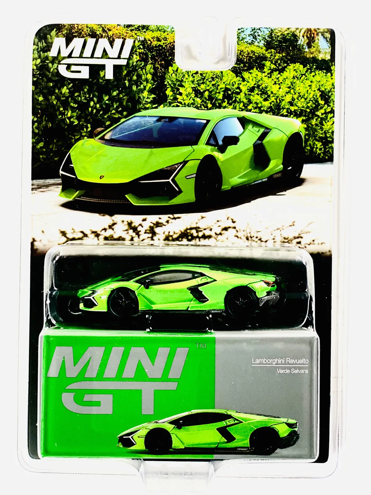 Mini Gt Mijo Exclusive Lamborghini Revuelto Verde Selvans Green #789 1