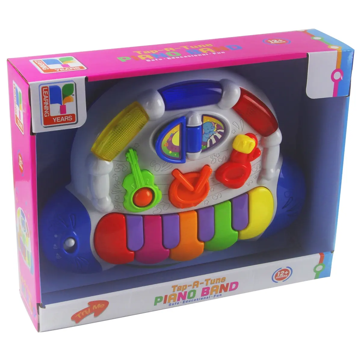 Learning Years Multicolor Tap A Tune Piano Band 1