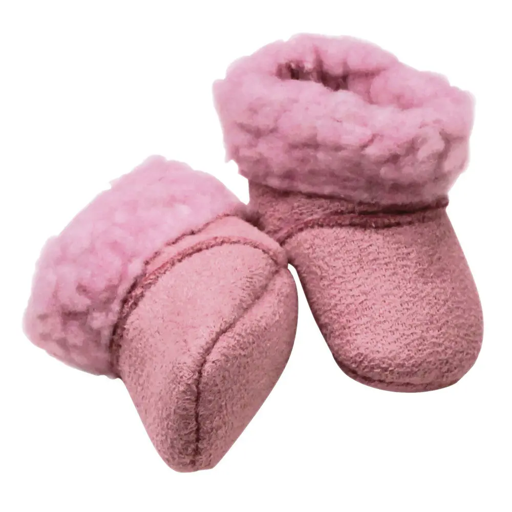 Gotz Chic Soft Pink Fur-Edged Baby Doll Boots For 13" Dolls 1