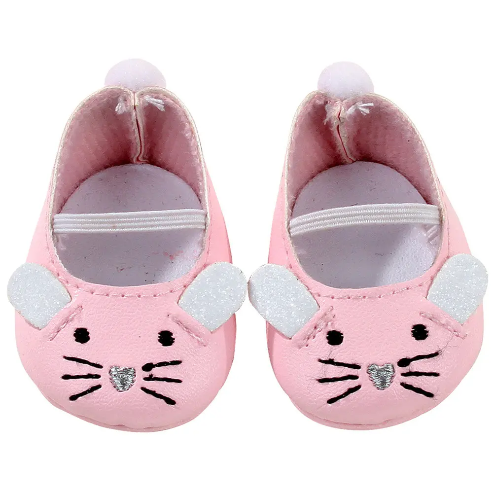 Gotz Boutique Mouse-Themed Baby Doll Shoes For Dolls Up To 13 Inches 1