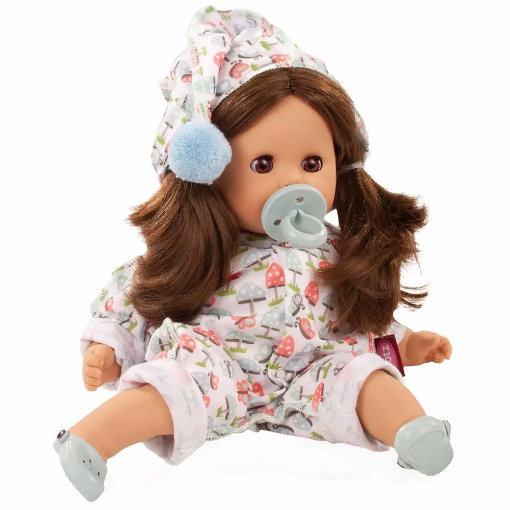 Gotz Cosy Aquini 13 In - Soft Cloth Brunette Bath Baby Doll 1