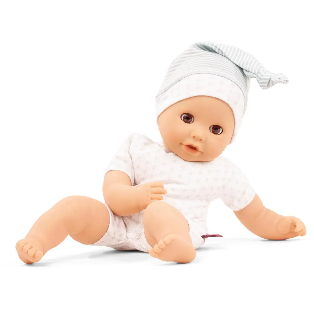 Gotz Cosy Aquini 13-Inch Bath Doll - Sleepy Eyes With Hat 1