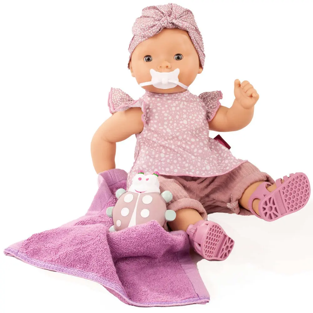 Gotz Maxy Aquini 16.5 Inch Bath Baby Doll With Blue Sleeping Eyes 1