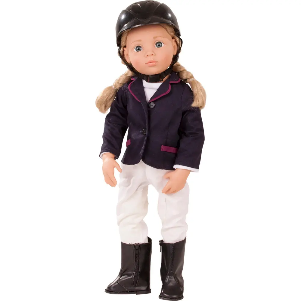 Gotz Happy Kidz Anna 19-Inch Competition Rider Doll With Accessories 1
