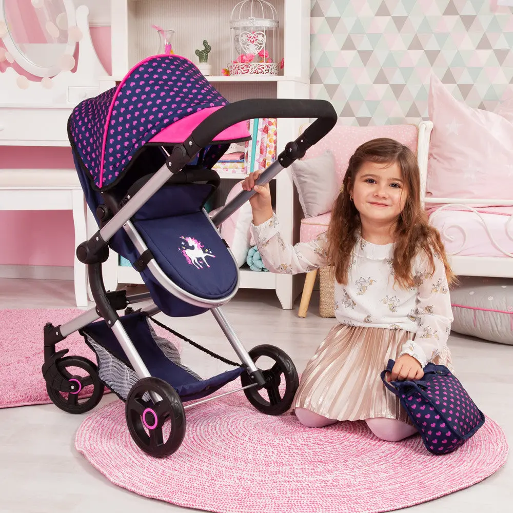 Bayer Design Baby Doll City Vario Pram And Stroller Combo With Diaper Bag 1