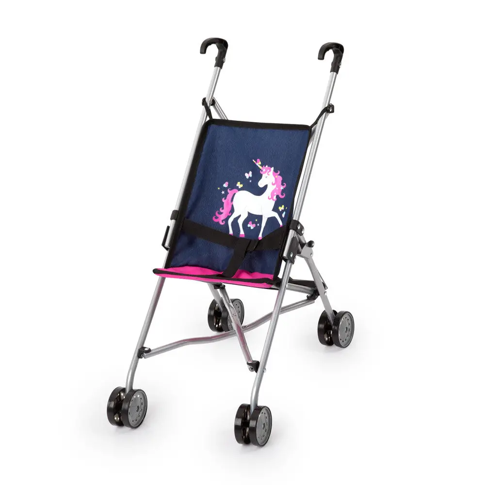 Bayer Deluxe Doll Stroller With Umbrella And Safety Belt 1