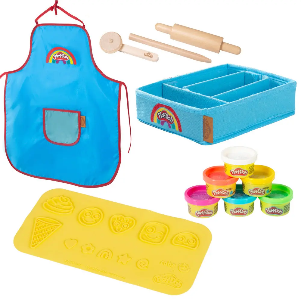 Play-Doh Creative Clay Art Playset - All-Inclusive Set With 6 Colors 1